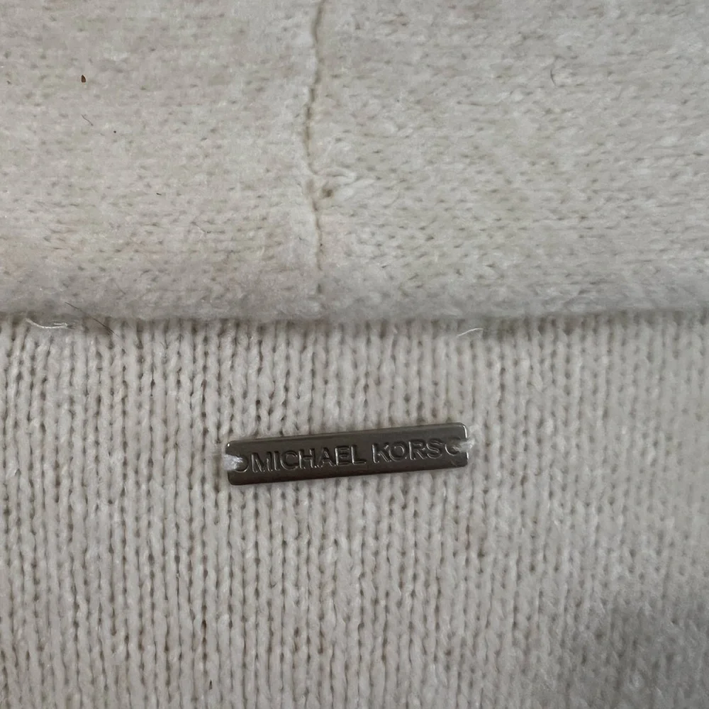 Michael Kors Color Block Open Front Cardigan Soft Cozy Striped